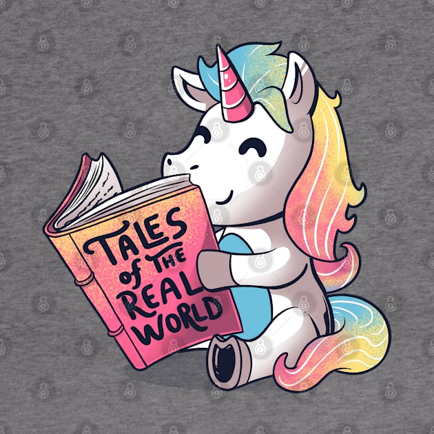 Tales of the Real World Funny Unicorn by eduely